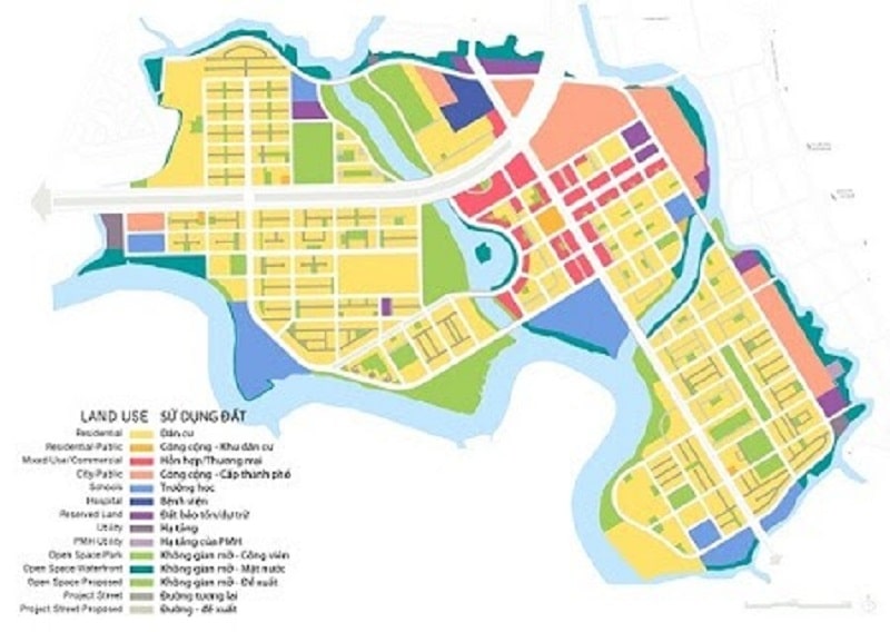 Tổng hợp thông tin và bản đồ quy hoạch Nam Sài Gòn