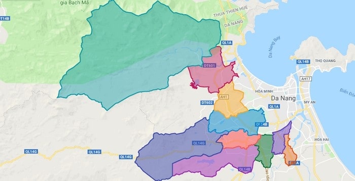 huyện hòa vang tách thành 2 quận