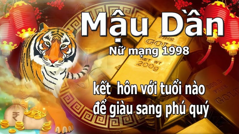tuổi mậu dần 1998 nữ hợp với tuổi nào