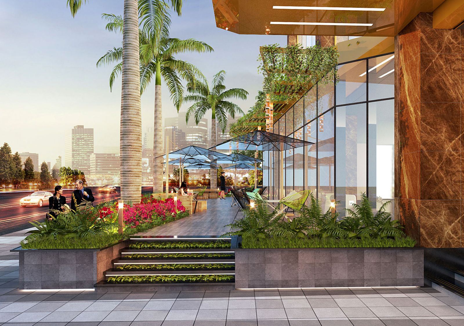 Phối cảnh chung cư Goldenland Nguyễn Trãi