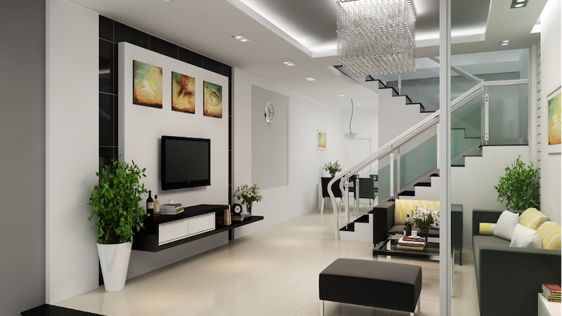 phong thủy cầu thang nhà ống