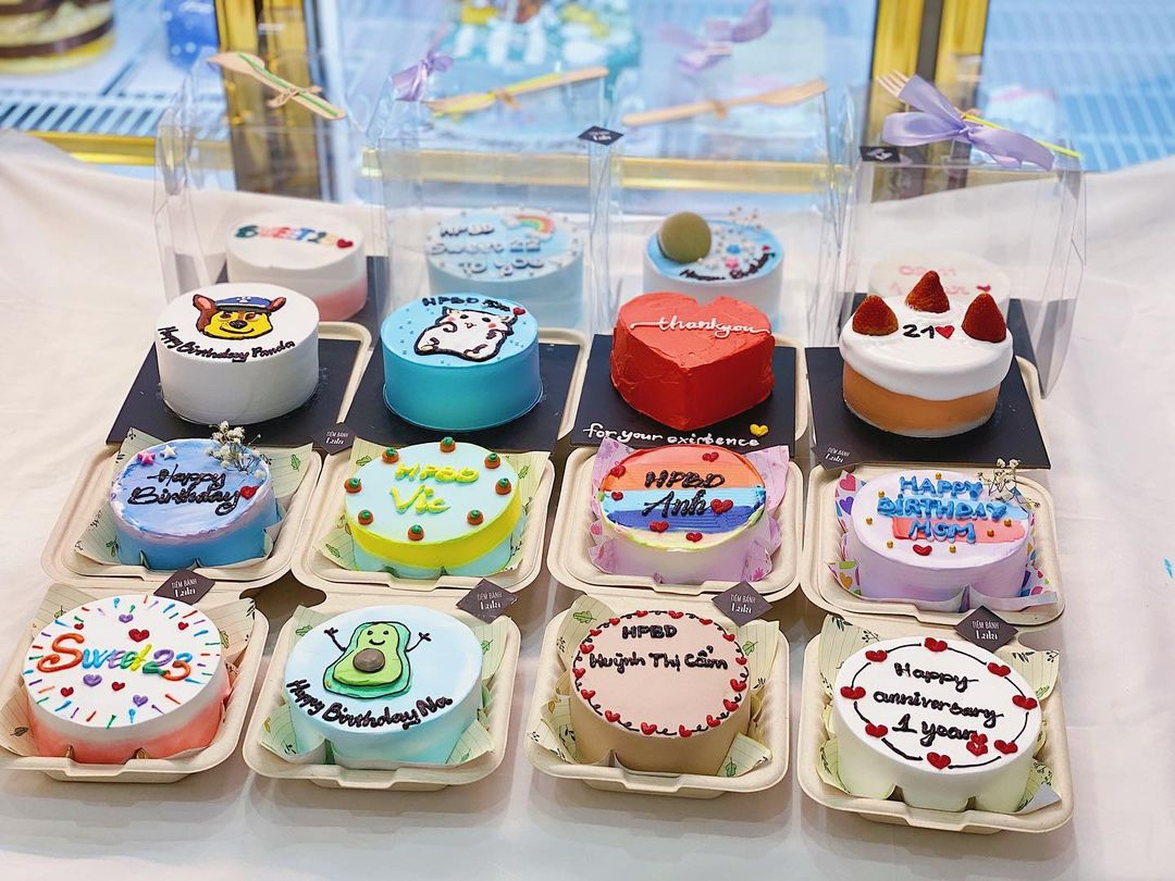 50+ Mẫu bánh kem sinh nhật kiểu Hàn Quốc đơn giản 2023